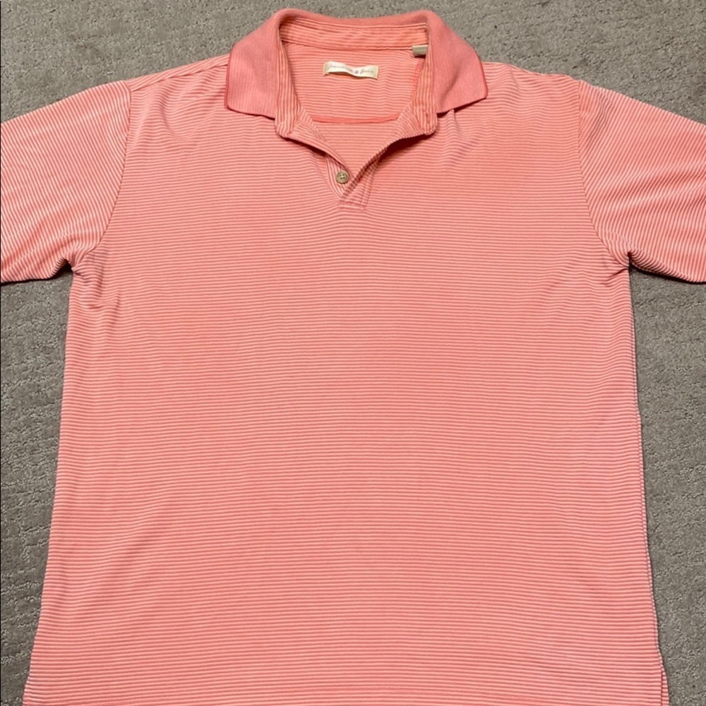 Jamaica Jaxx Large Soft Polo Shirt with Textured Fabric Golf Summer Fall